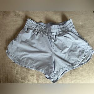 Lululemon 3 inch high-rise HR track that shorts